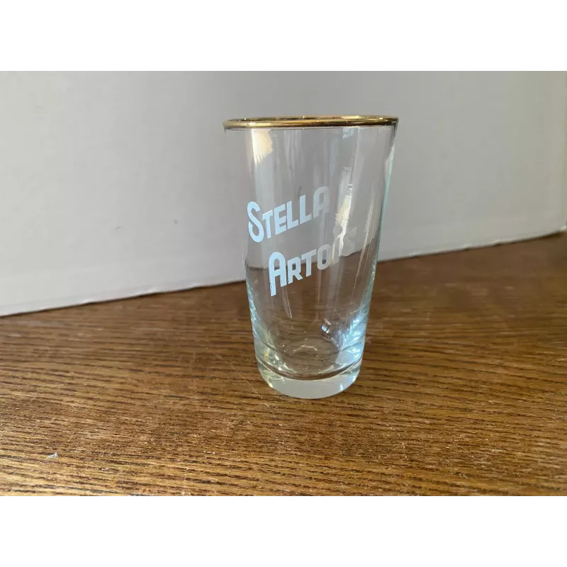 MINI VERRE  STELLA ARTOIS  5/6CL HT 7.70CM
