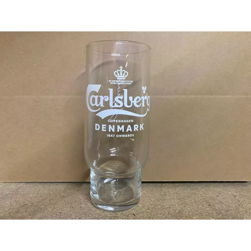 6 VERRES CARLSBERG  60CL  HT 19CM   NOUVELLE GENERATION