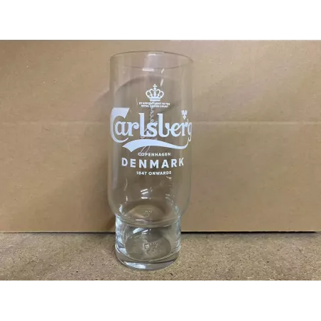 6 VERRES CARLSBERG  60CL  HT 19CM   NOUVELLE GENERATION