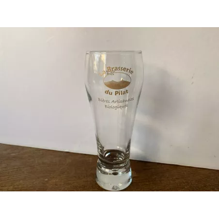 1 VERRE LA BRASSERIE DU PILAT  25CL HT 18CM   VERRE FRANCAIS