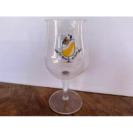 6 VERRES  LES MOUSSES DU DAHU  25CL  HT 17CM   SAVOIE COURCHEVEL