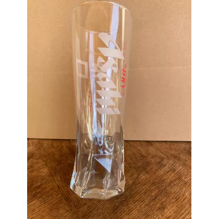 1 VERRE ASAHI  SUPER DRY 50CL HT 21.60CM
