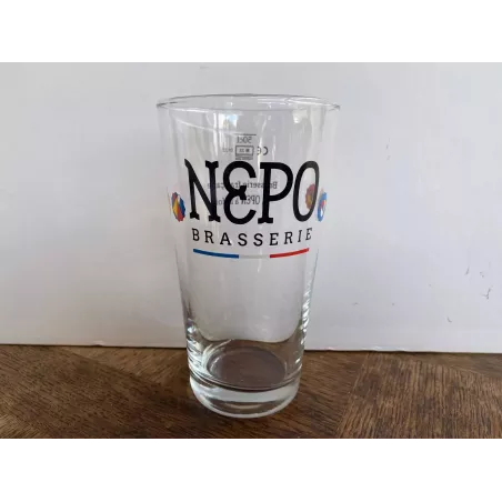 6 VERRES  NEPO 50CL  HT 16CM  BRASSERIE FRANCAISE