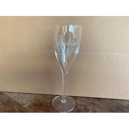 6 FLUTES  CHAMPAGNE  POL ROGER 10CL HT 19.30CM