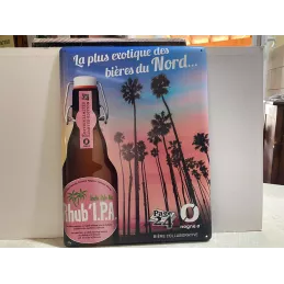 TOLE  RHUB'IPA  BRASSERIE  ST GERMAIN  FRANCE  39.50CM X29.50CM