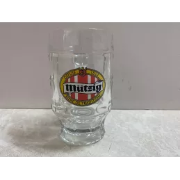 1 CHOPE MUTZIG  25CL HT 13CM