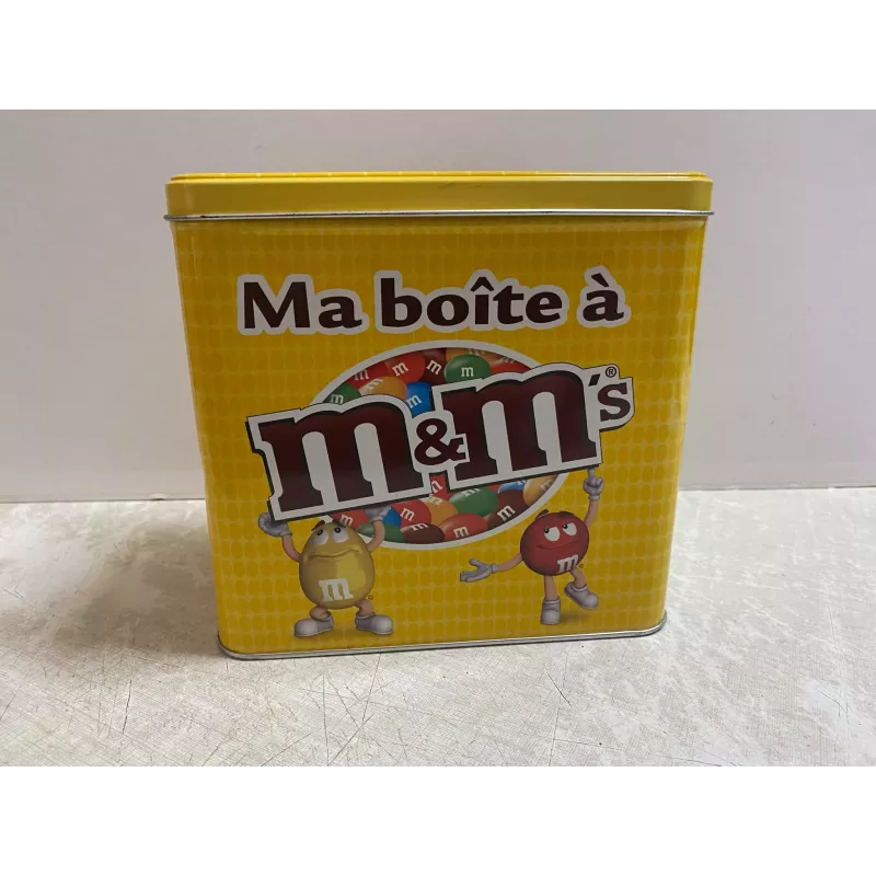 BOITE   M&M'S     11.20CM X18.20CM HT.17CM