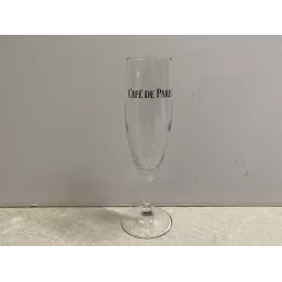 6 FLUTES CAFE DE PARIS  12CL HT 17.50CM