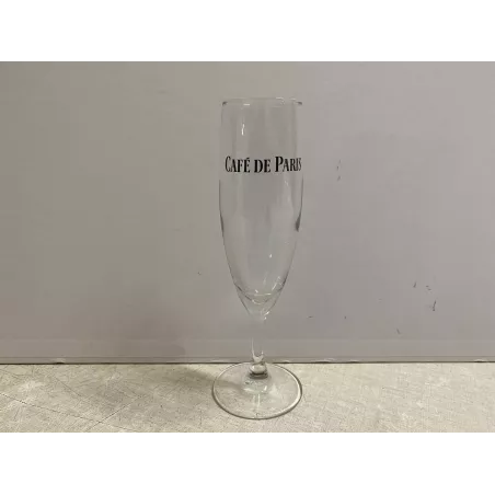 6 FLUTES CAFE DE PARIS  12CL HT 17.50CM