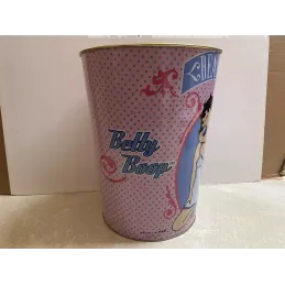CORBEILLE A PAPIER  BETTY BOOP HT 32CM  DIAMETRE 24CM