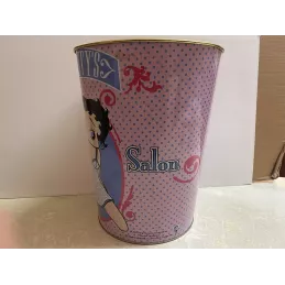 CORBEILLE A PAPIER  BETTY BOOP HT 32CM  DIAMETRE 24CM
