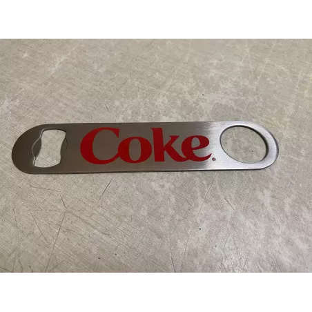 DECAPSULEUR  COKE EN METAL LONGUEUR 18CM
