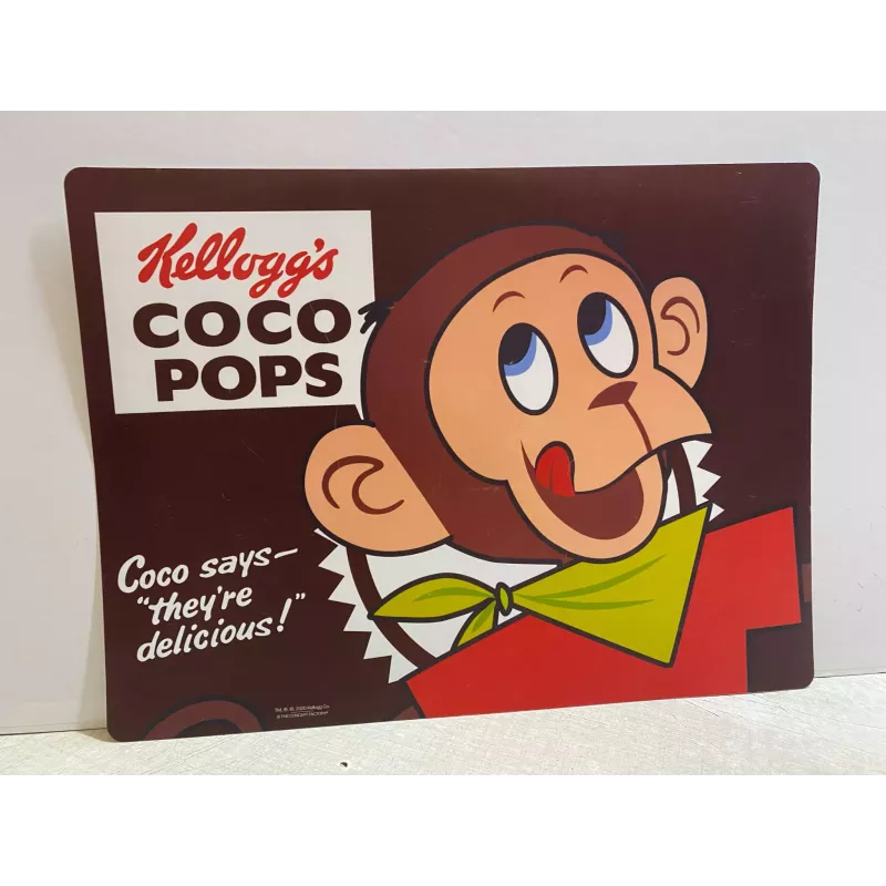 4 SETS DE TABLE KELLOGG'S  40CM X30CM