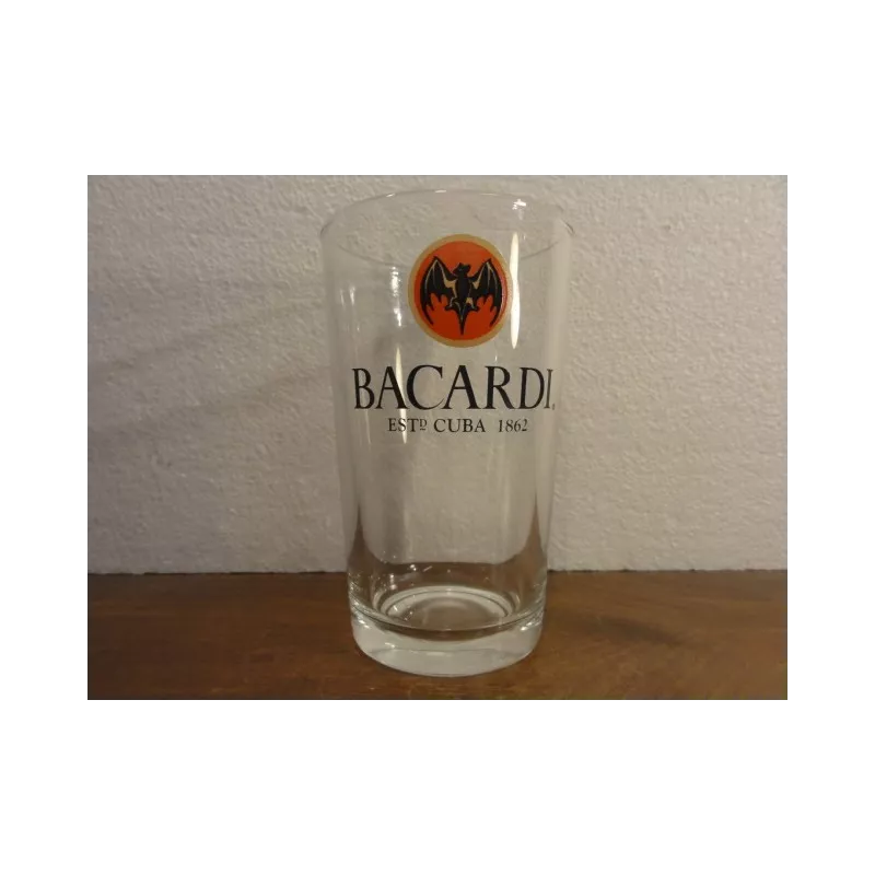 6 VERRES BACARDI  25 CL