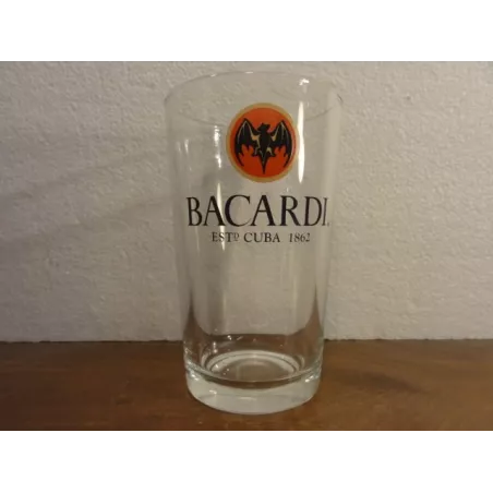 5 VERRES BACARDI  25 CL