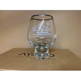 6 VERRES BRASSERIE  DU MONT-BLANC 33/50CL