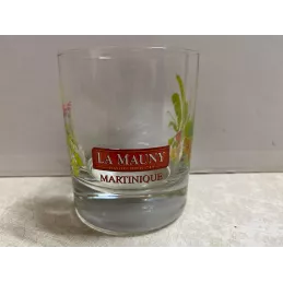 6 VERRES RHUM LA MAUNY HT 8.40CM