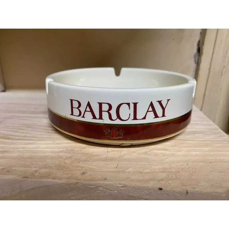 CENDRIER  CIGARETTES  BARCLAY  DIAMETRE 13.50CM