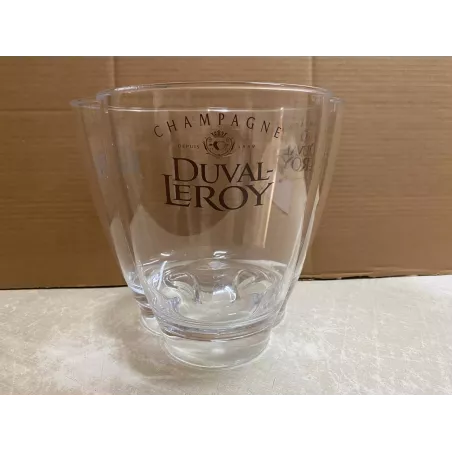 VASQUE CHAMPAGNE  DUVAL LEROY  POUR 3 BOUTEILLES HT 25.50CM