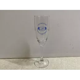 6 FLUTES  CHAMPAGNE  GILBERT LHEUREUX 10CL HT 17CM