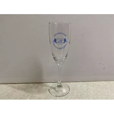 6 FLUTES  CHAMPAGNE  GILBERT LHEUREUX 10CL HT 17CM