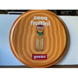 PLATEAU GRANINI  EN RESINE  DIAMETRE 40CM