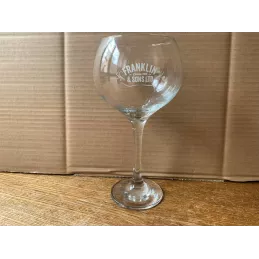 6 VERRES  FRANKLIN&SONS LTD 50CL HT 23.40CM