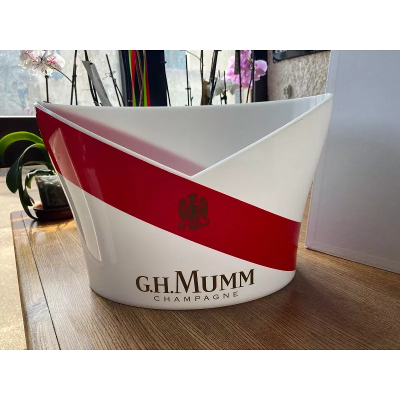 VASQUE CHAMPAGNE  MUMM   LONGUEUR 40CM HT 25.50CM