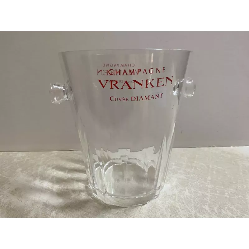 SEAU  CHAMPAGNE VRANKEN  HT 22CM  DIAMETRE 18CM
