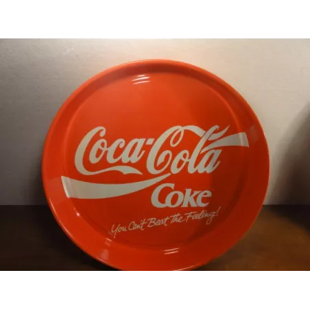 1  PLATEAU COCA-COLA DIAMETRE 35.50CM