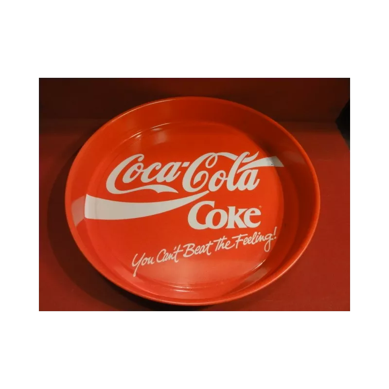 1 PLATEAU COCA-COLA  DIAMETRE 35.50CM