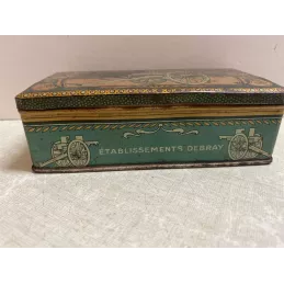 BOITE  ETABLISSEMENTS  DEBRAY  13.50CM X7CM X HT 4CM