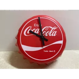 PENDULE COCA-COLA  DIAMETRE 26CM