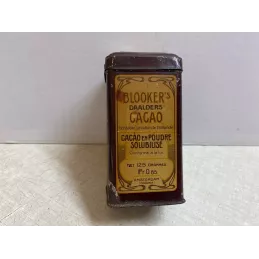 BOITE  BLOOKER'S DAALDERS CACAO 125GR 5.40CM X5.40CM HT 1.50CM
