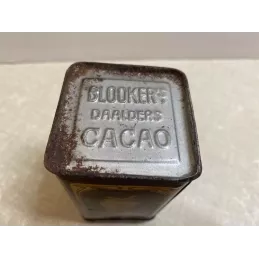 BOITE  BLOOKER'S DAALDERS CACAO 125GR 5.40CM X5.40CM HT 1.50CM