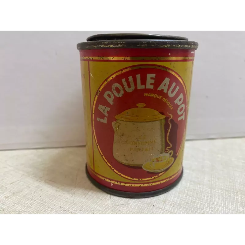 BOITE LA POULE AU POT  HT 7CM DIAMETRE 5.70CM