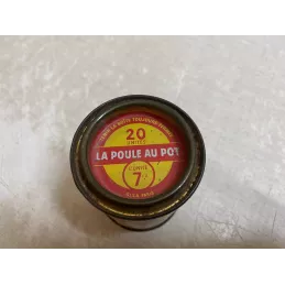 BOITE LA POULE AU POT  HT 7CM DIAMETRE 5.70CM