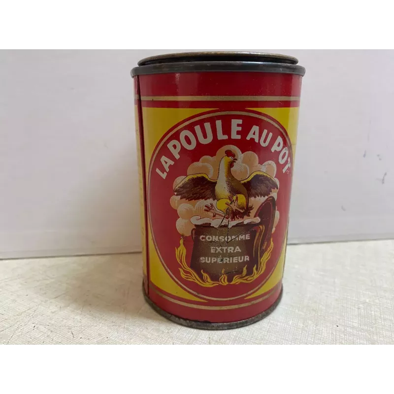 BOITE LA POULE AU POT  HT 10CM  DIAMETRE 7CM