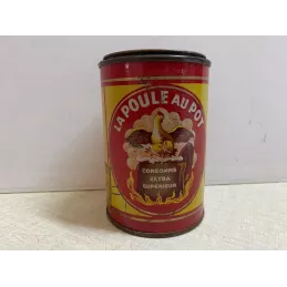 BOITE LA POULE AU POT  HT 10CM  DIAMETRE 7CM