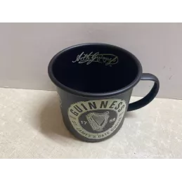 MUG GUINNESS  EN TOLE  HT 9CM