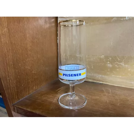 1 VERRE  DORTMUNDER  HANSA  PILSNER  20CL HT 16.20CM