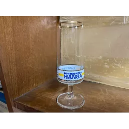 1 VERRE  DORTMUNDER  HANSA  PILSNER  20CL HT 16.20CM