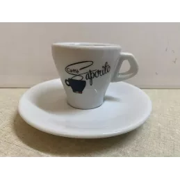 6 TASSES A CAFE  SAPORITO +6 SOUS TASSES