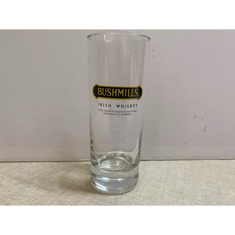 6 VERRES  BUSHMILLS 22CL HT.14CM