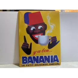 TOLE BANANIA  40CM X30CM  ANNEE 2005