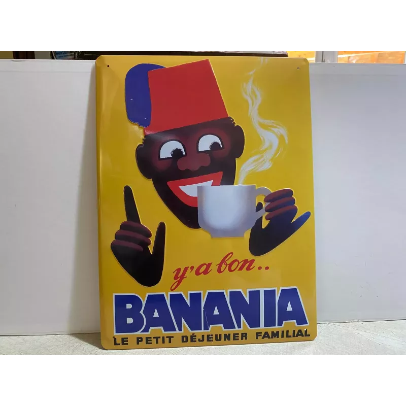 TOLE BANANIA  40CM X30CM  ANNEE 2005