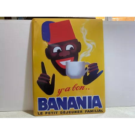 TOLE BANANIA  40CM X30CM  ANNEE 2005