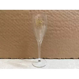 6 VERRES  CAVE D'AZE VINS BLANC DE BOURGOGNE  10/12CL HT 19.20CM