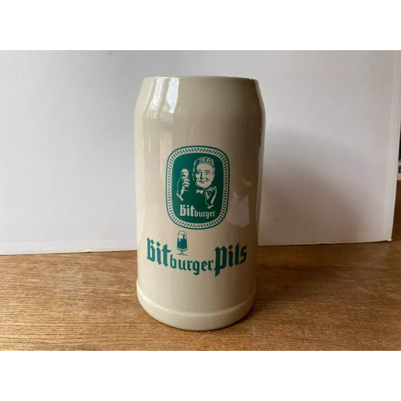 CHOPE BITBURGER  PILS EN GRES 2 LITRES