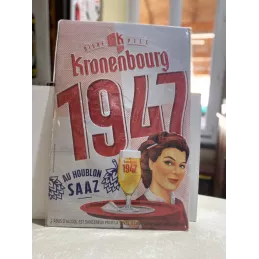 TOLE KRONENBOURG  1947 60CM X40CM